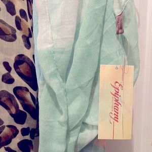 Two Infinity scarves